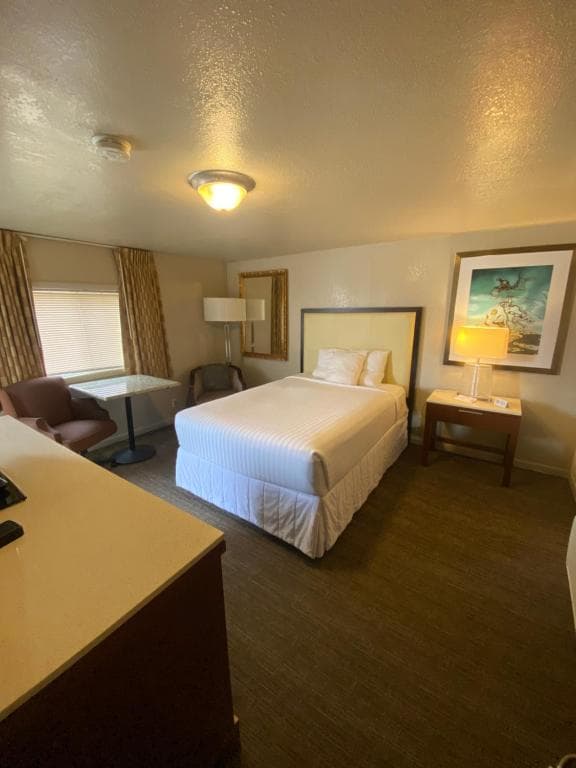 Well-appointed guest room